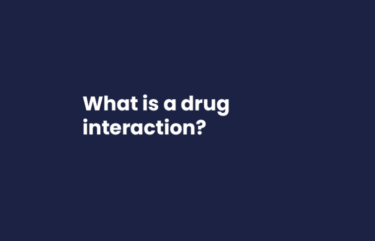 What is a drug interaction?